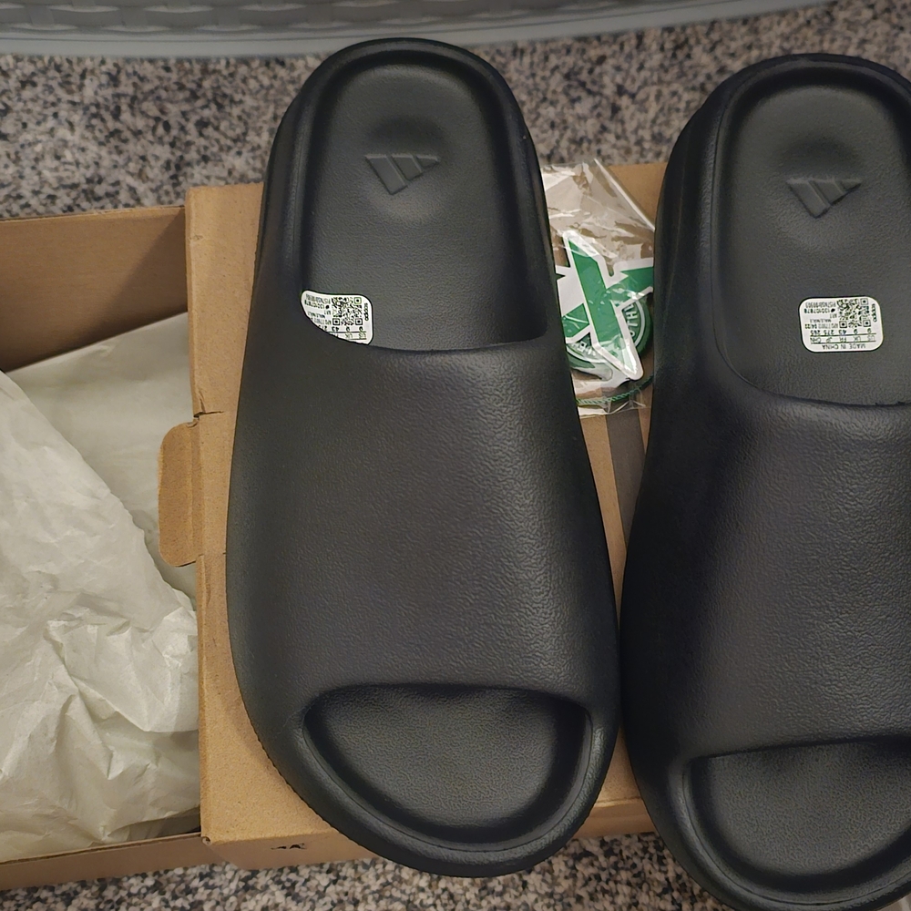 Yeezy Black Slip-On Loafers